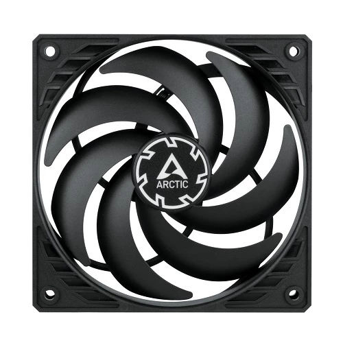 ARCTIC P12 SLIM PWM PST Gehäuselüfter, 4-Pin, 120mm, schmal, schwarz